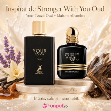 Parfum Your Touch Oud For Men Maison Alhambra 100 ml, Apa De Parfum - Img 8