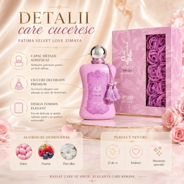 Parfum Zimaya Fatima Velvet Love 100 ml - Img 4