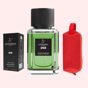 Set Apă de Parfum Lorinna Paris Parfum de Bărbat 50 ml si Gentuță Parfumuri