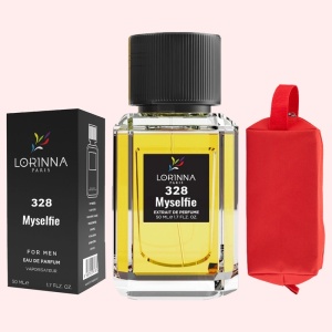 Set Apă de Parfum Lorinna Paris Parfum Myselfie, de Bărbat 50 ml si Gentuță Parfumuri