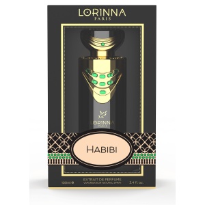 Set extract de parfum Lorinna Paris, De Luxe Collection Habibi, 100 ml, unisex, cu Gentuță - Img 2