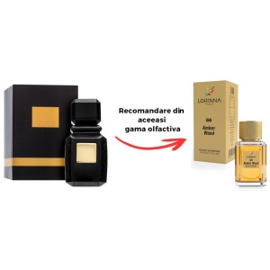 Set Extract de Parfum Lorinna Paris Parfum Amber Wood, 50 ml, Unisex Damă Bărbat si Gentuță Parfumuri - Img 2