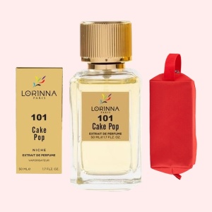 Set Extract de Parfum Lorinna Paris Parfum Cake Pop, Unisex Damă Bărbat, 50 ml si Gentuță Parfumuri