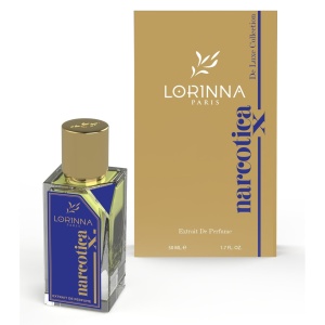 Set Extract de Parfum Lorinna Paris Parfum, De Luxe Collection, Narcotica X, 50 ml, Unisex Damă Bărbat si Gentuță Parfumuri - Img 6
