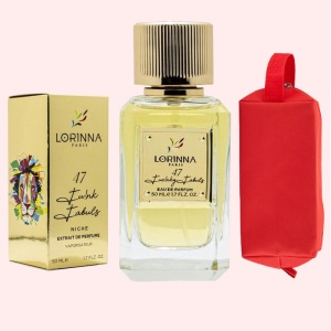 Set Extract de Parfum Lorinna Paris Parfum Fabulous, 50 ml, Unisex Damă Bărbat si Gentuță Parfumuri
