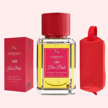 Set Extract de Parfum Lorinna Paris Parfum Her Pink, Femei, 50 ml, Gentuta Parfumuri