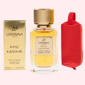 Set Extract de Parfum Lorinna Paris Parfum Musc Kashmir, 50 ml, Unisex Damă Bărbat si Gentuță Parfumuri