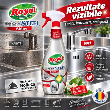 Solutie curatat Inox Steel Royal Hygiene – 750 ml - Img 4