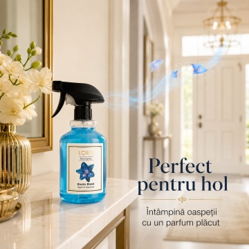 Spray Odorizant Loris Pafum Exotic Blend, 500 ml, pentru Cameră, Hol, Baie și Auto, Aromă Exotică Fresh - Img 3