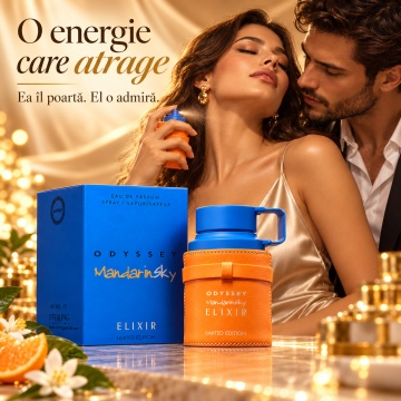 Armaf Odyssey Mandarin Sky Elixir – Parfum EDP 60 ml, bărbați - Img 5