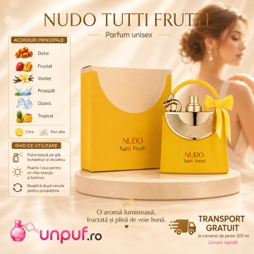 Fragrance World Nudo Tutti Fruity – Parfum EDP 100 Ml, unisex - Img 9