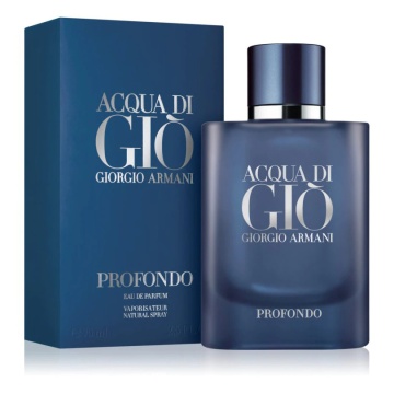 Giorgio Armani Armani Acqua di Gio Profondo – Apă de parfum 125 ml, bărbați - Img 4