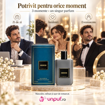 Herod, Yalla parfum barbatesc inspirat din Parfums de Marly Herod, EDP,50 ml - Img 5