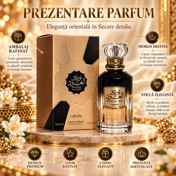 Lattafa AWRAQ AL OUD 100 ml, Apă de parfum Unisex - Img 3