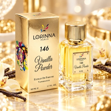 Lorinna Paris Vanilla Powder – Extract de parfum 50 ml, unisex