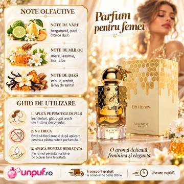 Maison Asrar Oh Honey! – Parfum EDP 100 ML, unisex - Img 9