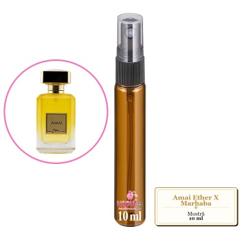 Mostra fiola din Amai Ether X Marhaba, decant sticla cu pulverizator - Img 4