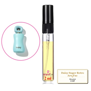 Mostra fiola din Daisy Suger Retro Aro-Fac, decant sticla cu pulverizator