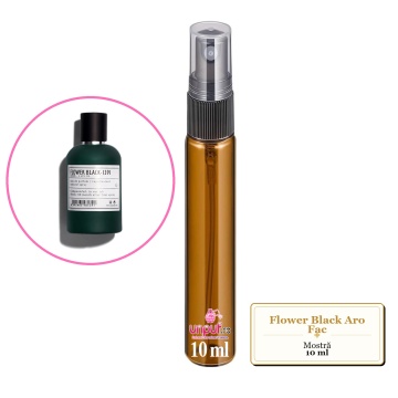Mostra fiola din Flower Black Aro Fac, decant sticla cu pulverizator - Img 4