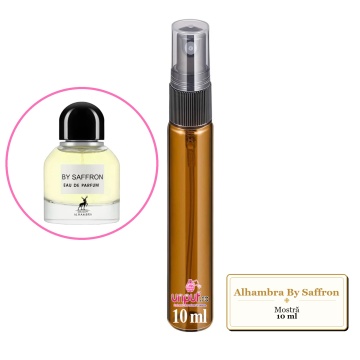 Mostra fiola din Parfumul Alhambra By Saffron, decant sticla cu pulverizator