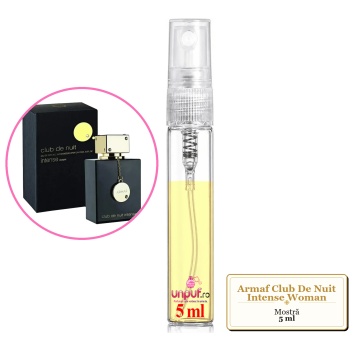 Mostra fiola din Parfumul Armaf Club De Nuit Intense Woman, decant sticla cu pulverizator - Img 4