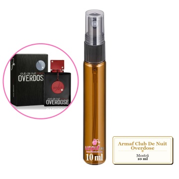 Mostra fiola din Parfumul Armaf Club De Nuit Overdose, decant sticla cu pulverizator - Img 4