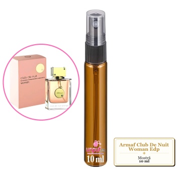 Mostra fiola din Parfumul Armaf Club De Nuit Woman Edp, decant sticla cu pulverizator