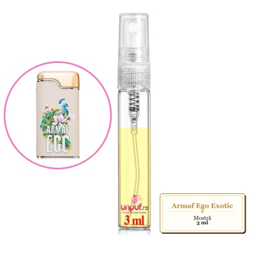 Mostra fiola din Parfumul Armaf Ego Exotic, decant sticla cu pulverizator - Img 2