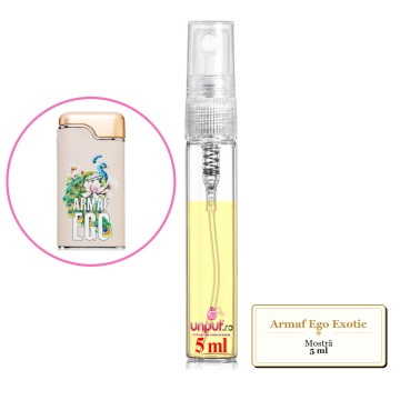 Mostra fiola din Parfumul Armaf Ego Exotic, decant sticla cu pulverizator - Img 4