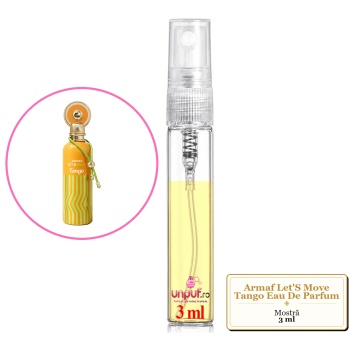 Mostra fiola din Parfumul Armaf Let'S Move Tango Eau De Parfum, decant sticla cu pulverizator