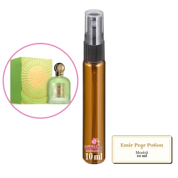 Mostra fiola din Parfumul Emir Pear Potion, decant sticla cu pulverizator - Img 3