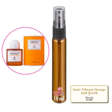 Mostra fiola din Parfumul Emir Vibrant Orange And Neroli, decant sticla cu pulverizator - Img 3