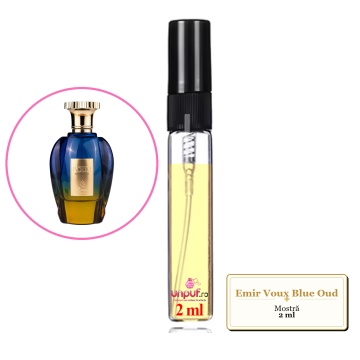 Mostra fiola din Parfumul Emir Voux Blue Oud, decant sticla cu pulverizator - Img 1