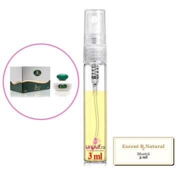 Mostra fiola din Parfumul Escent B.Natural, decant sticla cu pulverizator - Img 2