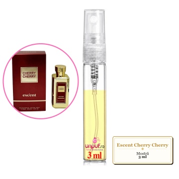 Mostra fiola din Parfumul Escent Cherry Cherry, decant sticla cu pulverizator - Img 3