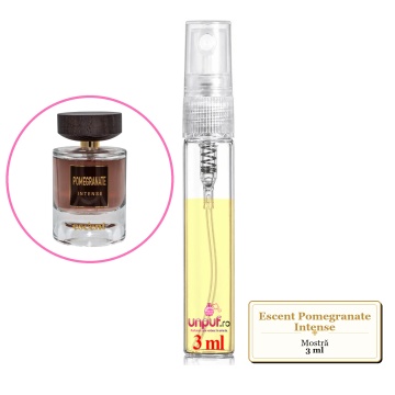 Mostra fiola din Parfumul Escent Pomegranate Intense, decant sticla cu pulverizator - Img 3