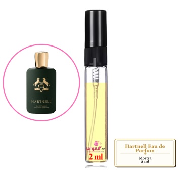 Mostra fiola din Parfumul Fragrance World Hartnell Eau de Parfum, decant sticla cu pulverizator