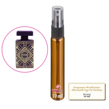 Mostra fiola din Parfumul Fragrance World Intro Aftermath Eau De Parfum, decant sticla cu pulverizator