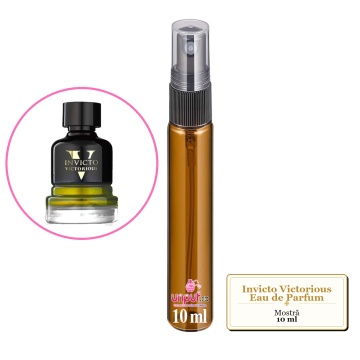 Mostra fiola din Parfumul Fragrance World Invicto Victorious Eau de Parfum, decant sticla cu pulverizator - Img 4