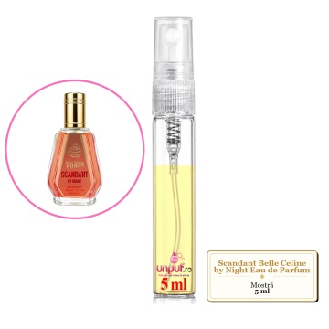 Mostra fiola din Parfumul Fragrance World Scandant Belle Celine by Night Eau de Parfum, decant sticla cu pulverizator - Img 3