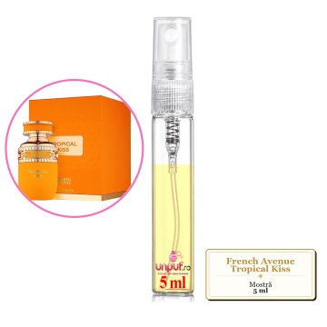 Mostra fiola din Parfumul French Avenue Tropical Kiss, decant sticla cu pulverizator - Img 4