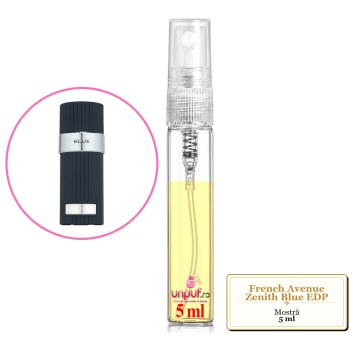 Mostra Fiola Din Parfumul French Avenue Zenith Blue Eau De Parfum, Decant Sticla Cu Pulverizator - Img 3