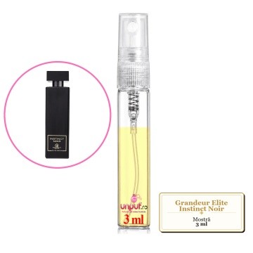 Mostra fiola din Parfumul Grandeur Elite Instinct Noir, decant sticla cu pulverizator - Img 2