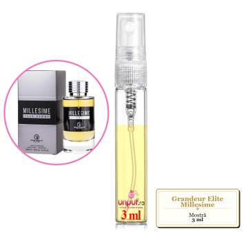 Mostra fiola din Parfumul Grandeur Elite Millesime, decant sticla cu pulverizator - Img 3