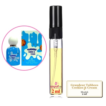 Mostra fiola din Parfumul Grandeur Tubbees Cookies & Cream, decant sticla cu pulverizator - Img 1