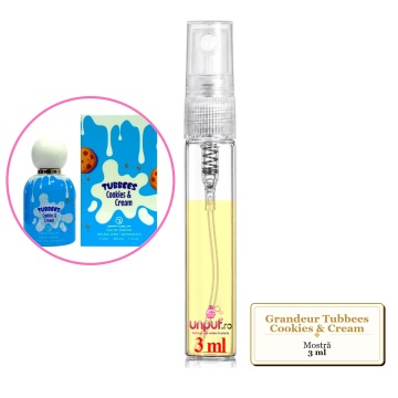 Mostra fiola din Parfumul Grandeur Tubbees Cookies & Cream, decant sticla cu pulverizator - Img 3