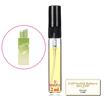 Mostra Fiola Din Parfumul Gulf Orchid Baklava Bite Eau De Parfum, Decant Sticla Cu Pulverizator