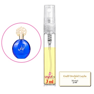 Mostra fiola din Parfumul Gulf Orchid Layla, decant sticla cu pulverizator - Img 3