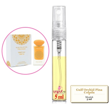 Mostra fiola din Parfumul Gulf Orchid Pina Colada, decant sticla cu pulverizator - Img 4