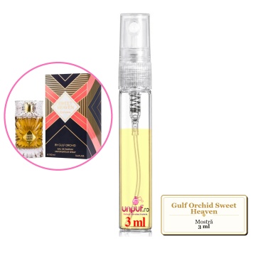 Mostra fiola din Parfumul Gulf Orchid Sweet Heaven, decant sticla cu pulverizator - Img 2
